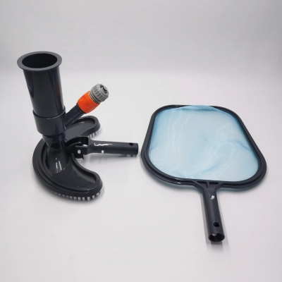 Pool cleaning tool combination
