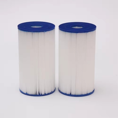 Pool pump cartridge filter